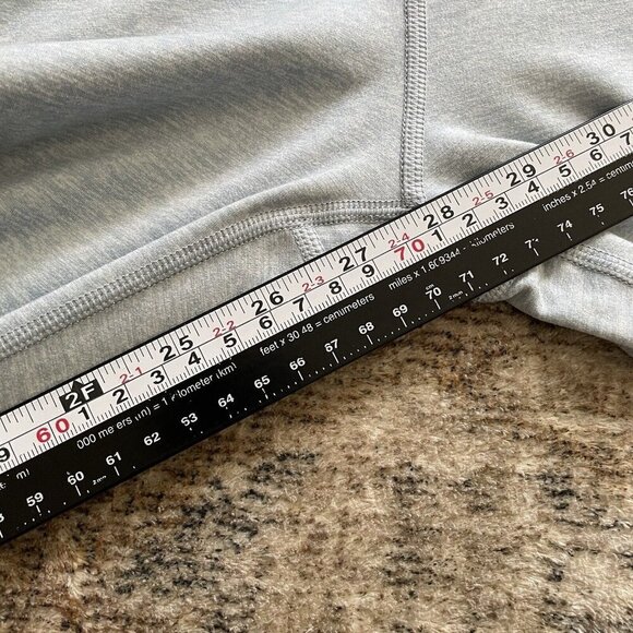 Athleta Girl Snowball SoftLuxe Tight Legging Pant Sz XXL 16 Heather Blue Active - Picture 13 of 13